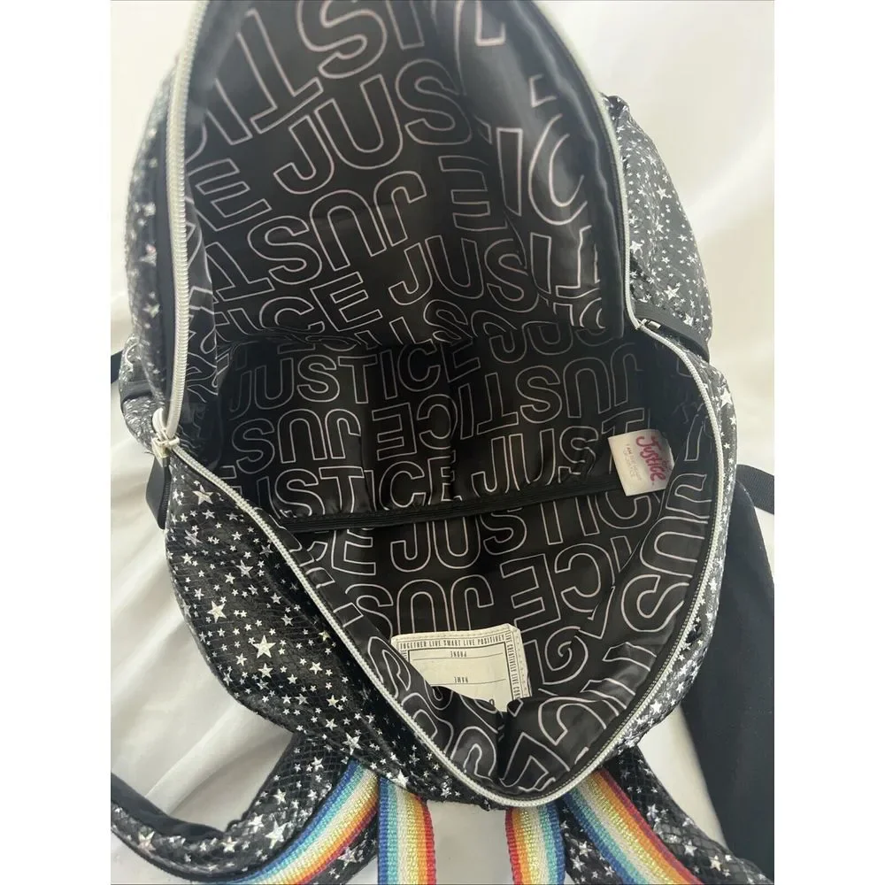 Justice Girls Backpack Everything I Own Is In This Bag Don't‎ Touch It 17